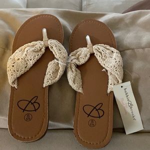 Cute tan sandals